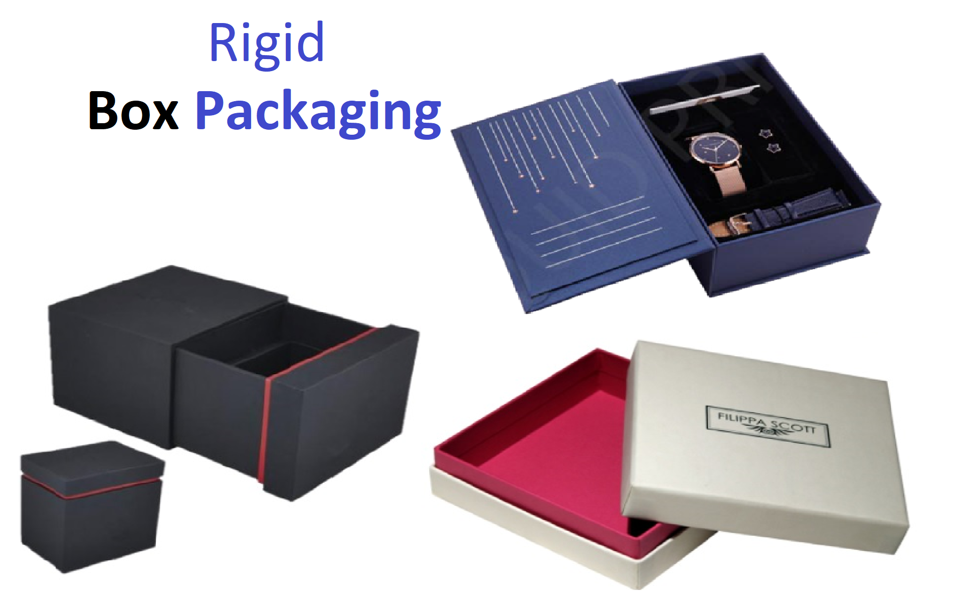 Rigid boxes wholesale