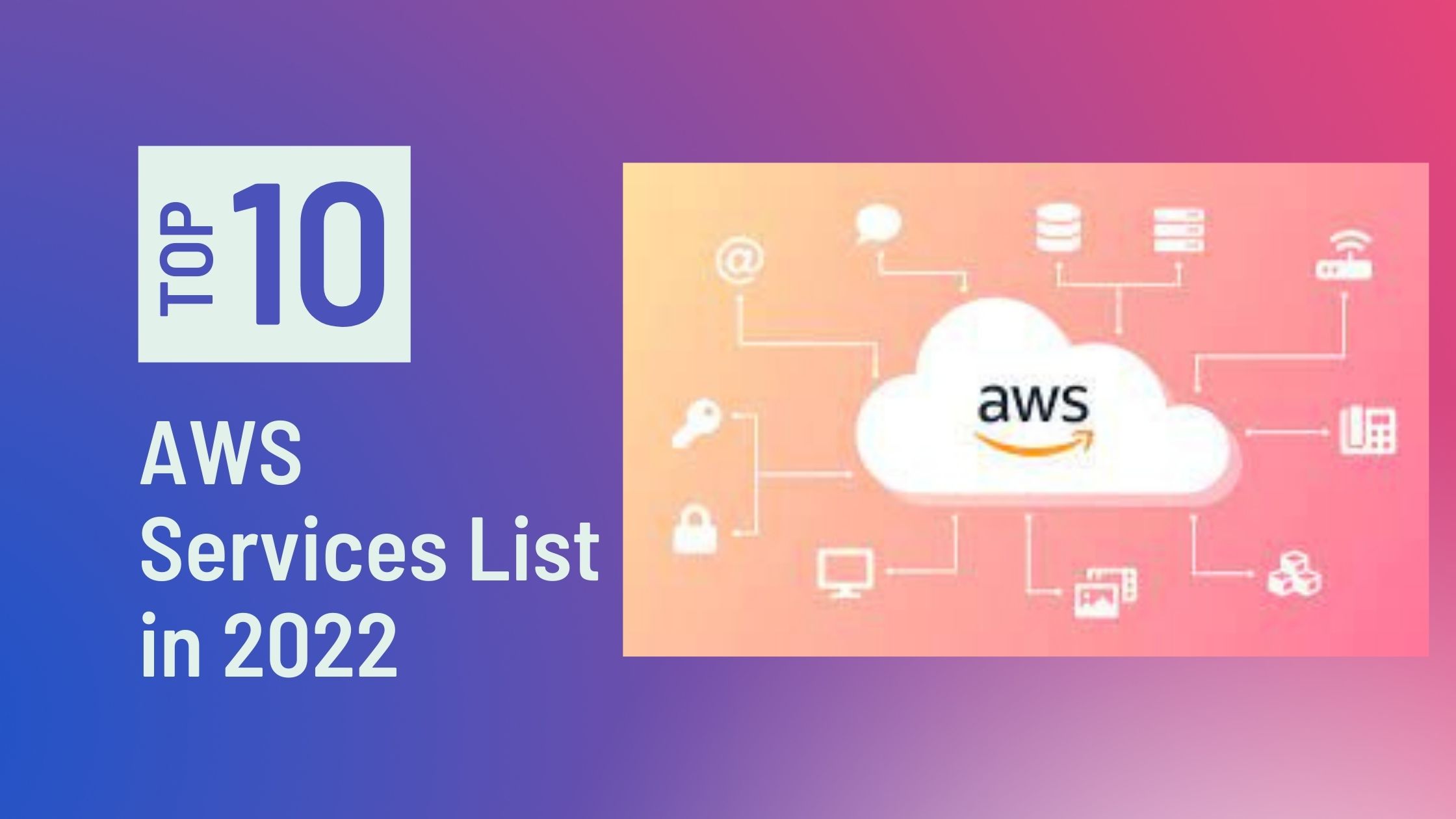 Top 10 AWS Services List in 2022